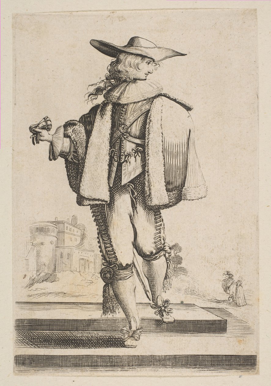 Dżentelmen w rękawiczce, 1629. autorstwa Unbekannt