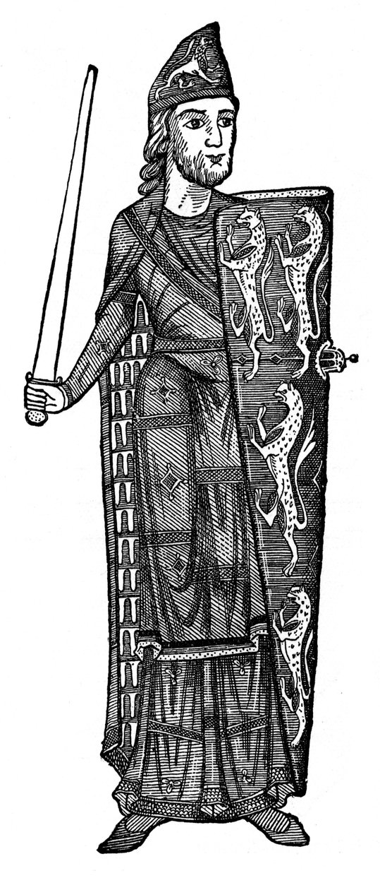 Geoffrey Plantagenet, hrabia Anjou, połowa XII wieku, 1910 autorstwa Unbekannt