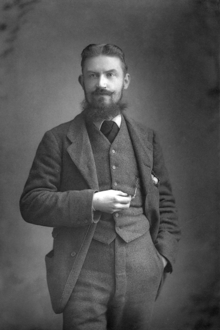 George Bernard Shaw 1856-1950 Irlandzki dramaturg, krytyk i Fabian, 1890-1894 autorstwa Unbekannt