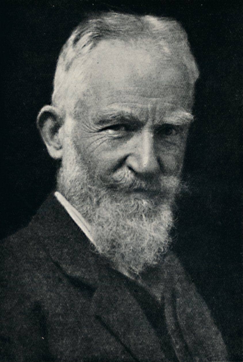 George Bernard Shaw, ok. 1925 r autorstwa Unbekannt