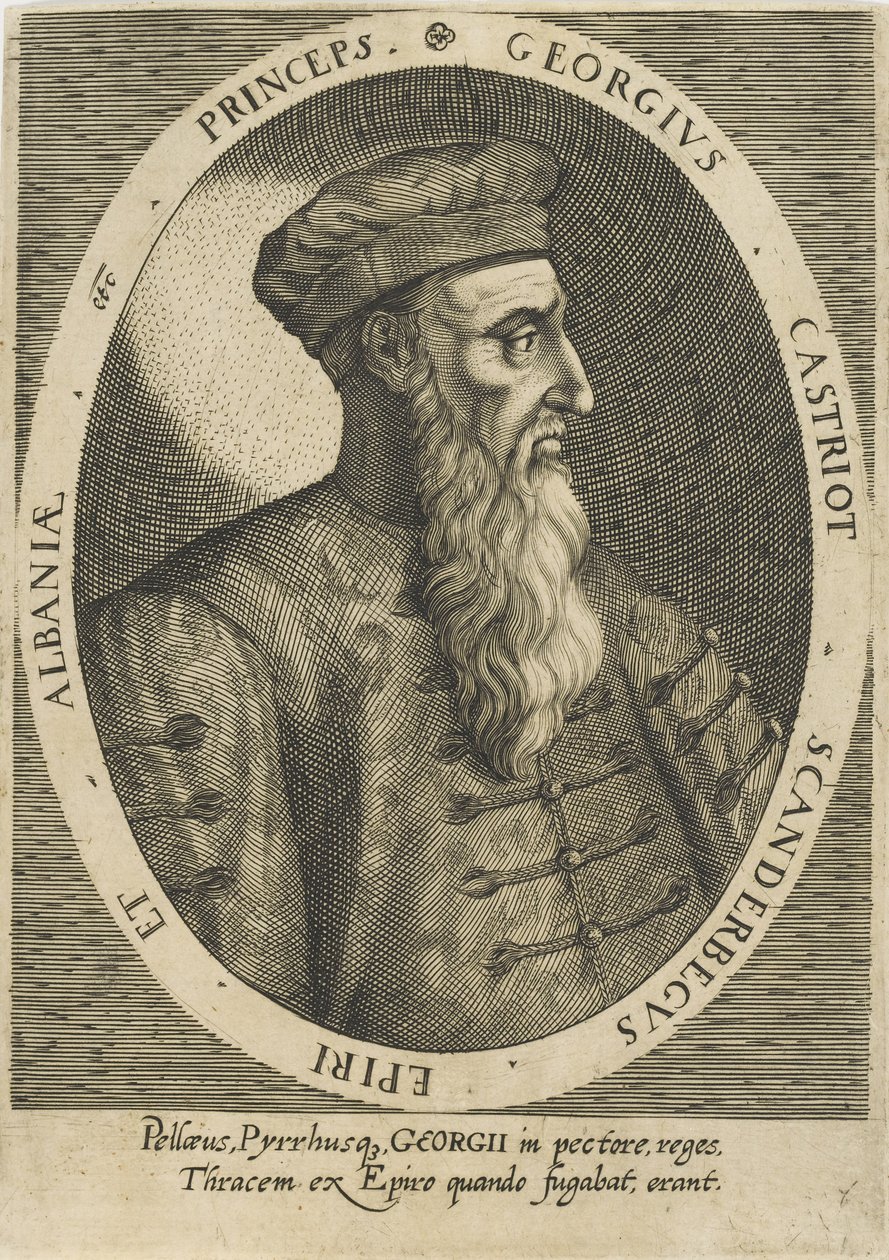 George Castriot 1405-1468, znany jako Skanderbeg, ok. 1930 r. 1620. autorstwa Unbekannt