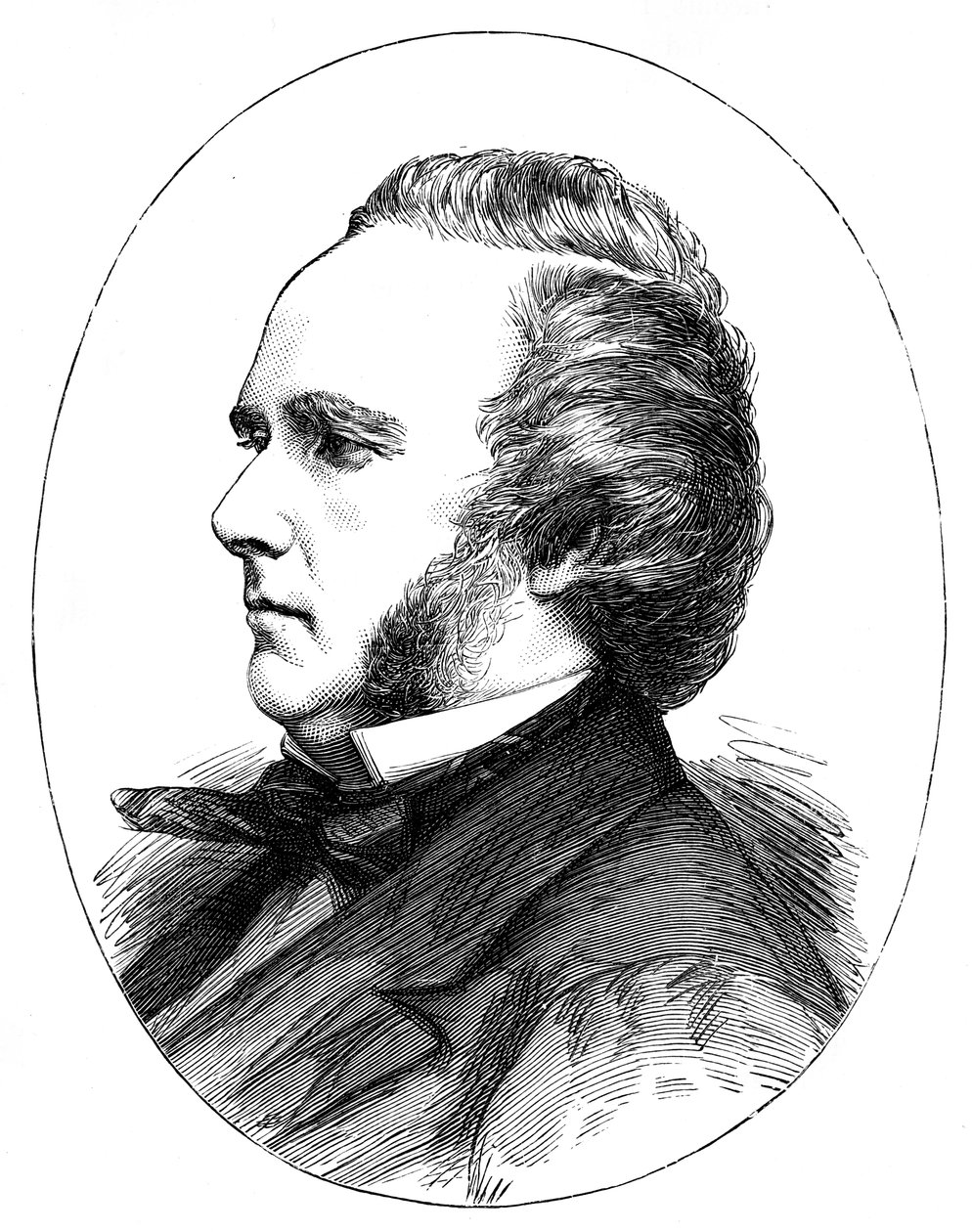 George Douglas Campbell 1823-1900, 8. książę Argyll, szkocki polityk i naukowiec wigów autorstwa Unbekannt