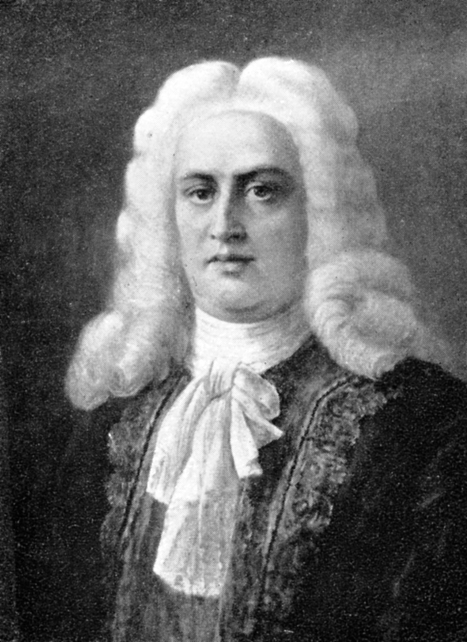 George Frideric Handel, 1685-1759, niemiecki kompozytor barokowy, 1909 autorstwa Unbekannt