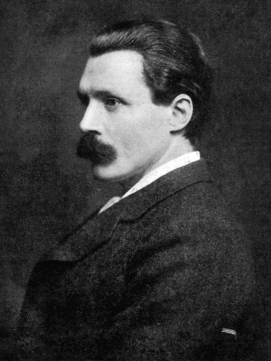 George Gissing 1857-1903, angielski powieściopisarz, początek XX wieku autorstwa Unbekannt