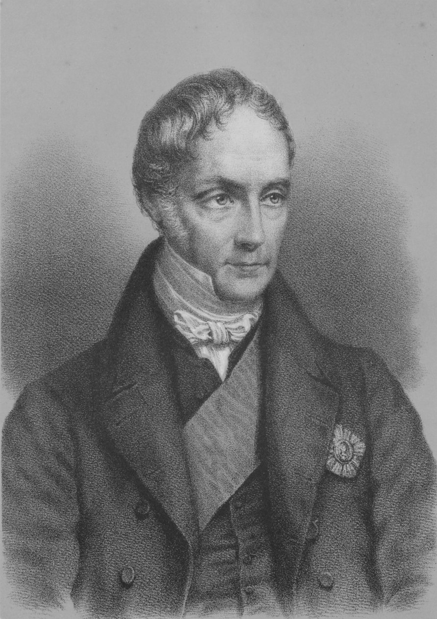 George Hamilton Gordon, 4. hrabia Aberdeen, brytyjski mąż stanu, c1843 1936. autorstwa Unbekannt