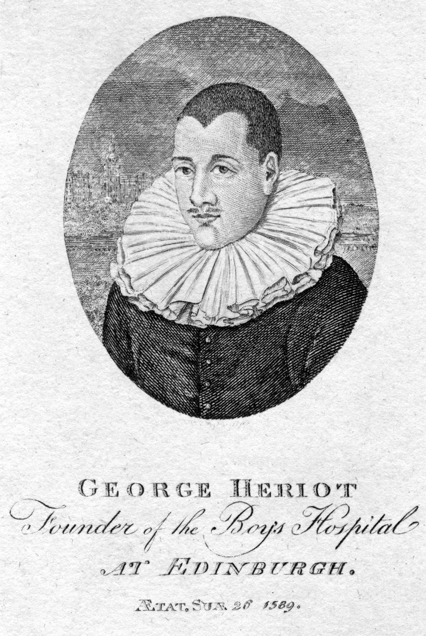 George Heriot 1563-1624, szkocki złotnik i filantrop, 1791 autorstwa Unbekannt