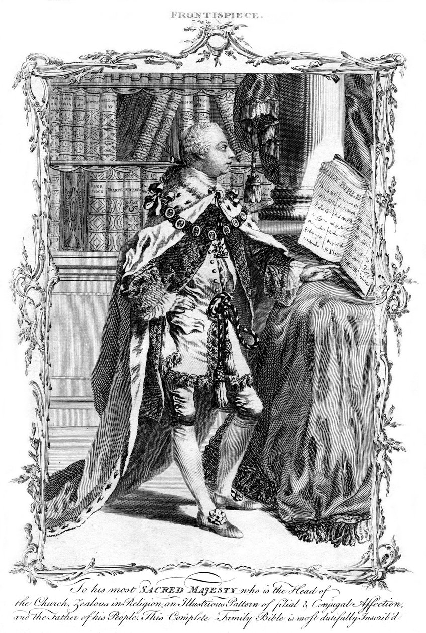 Jerzy III z Wielkiej Brytanii, XIX wiek autorstwa Unbekannt