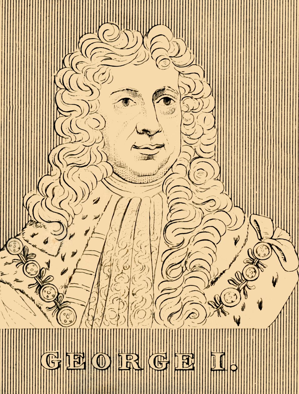 Jerzego I, 1660-1727, 1830. autorstwa Unbekannt