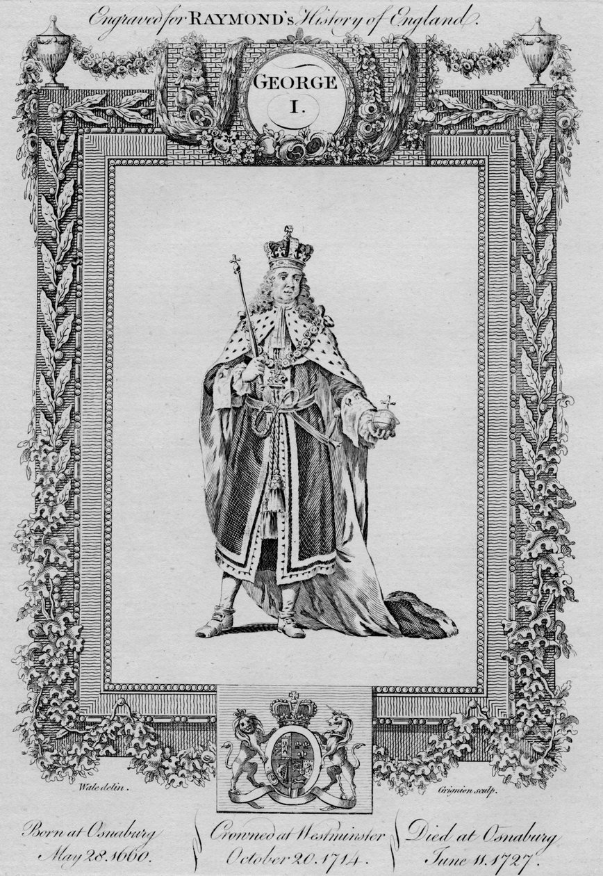 Jerzy I, ok. 1787 r. autorstwa Unbekannt