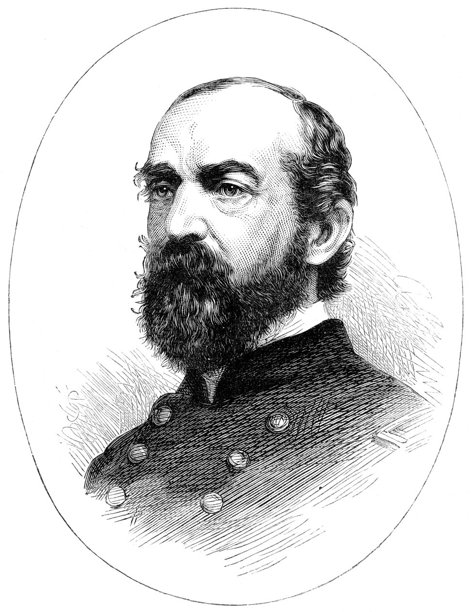 George Meade, generał Unii wojny secesyjnej, ok. 1880 r autorstwa Unbekannt