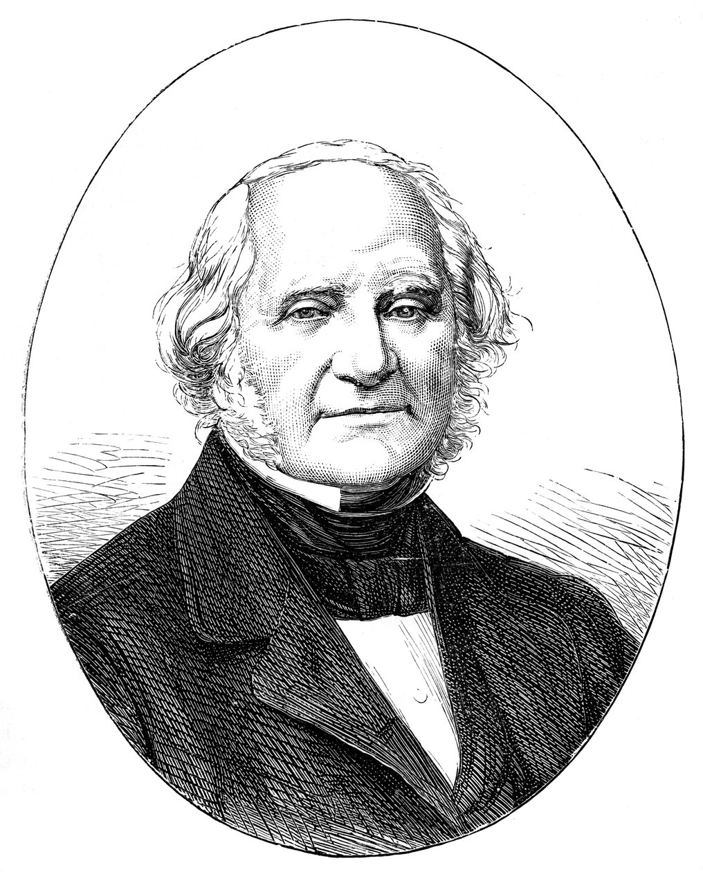 George Peabody 1795-1869, amerykański bankier i filantrop autorstwa Unbekannt