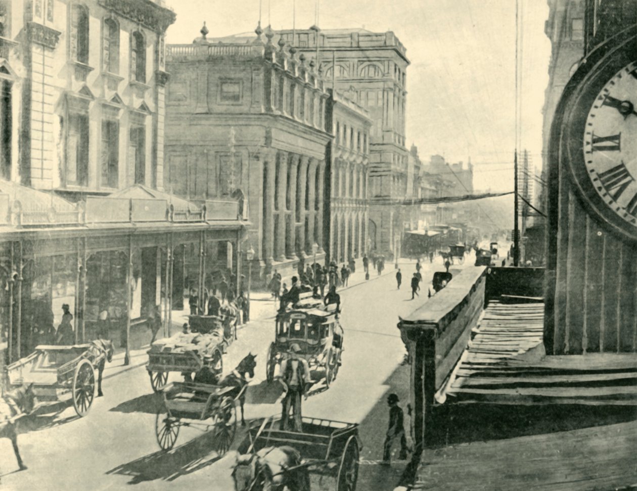 George Street, Sydney, 1901. autorstwa Unbekannt