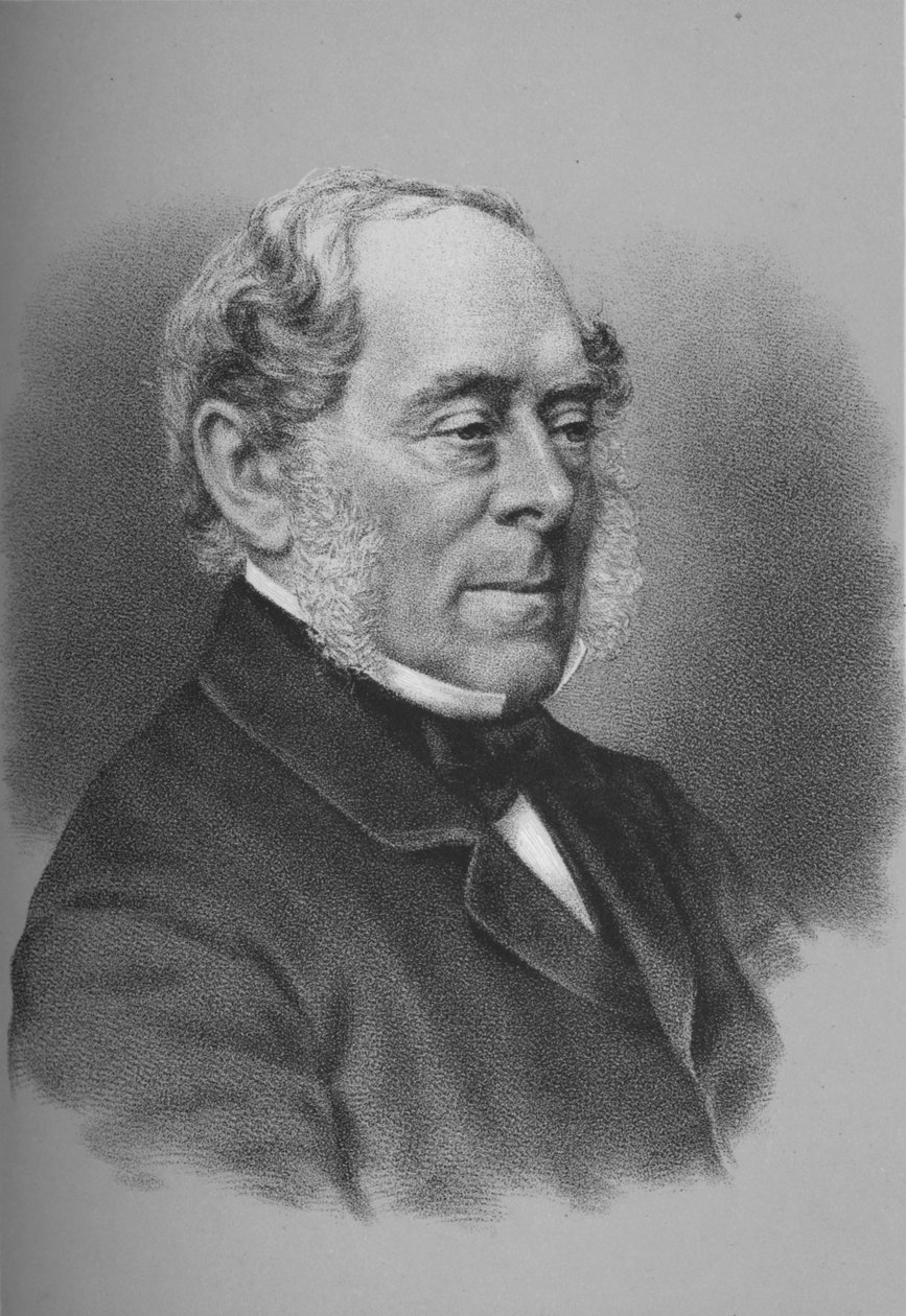 George Villiers, 4. hrabia Clarendon, brytyjski dyplomata i polityk, c1864 1883 autorstwa Unbekannt