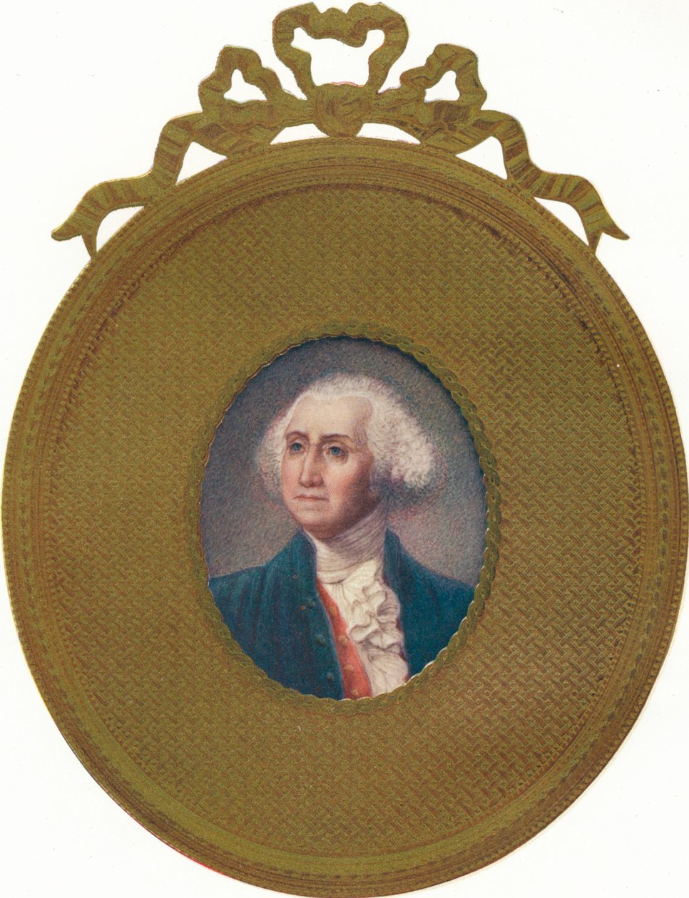 George Washington 1732-99, pierwszy prezydent Stanów Zjednoczonych, 1907 autorstwa Unbekannt