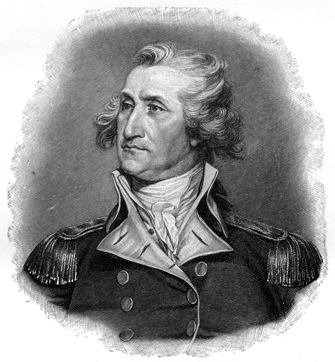 George Washington, amerykański przywódca rewolucyjny i pierwszy prezydent USA, 1783 1901 autorstwa Unbekannt