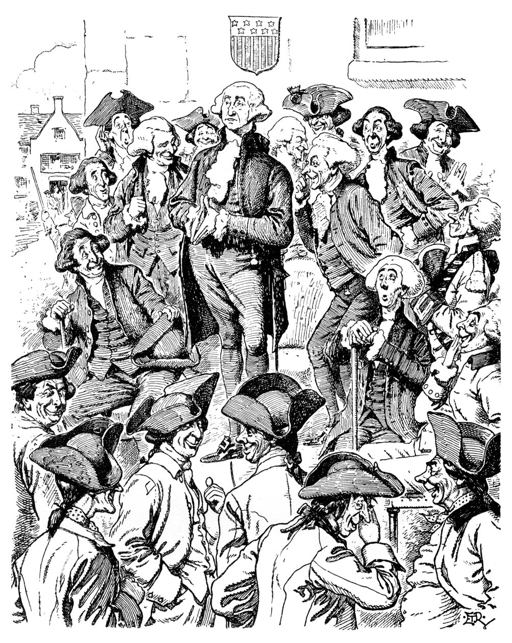 Jerzy Waszyngton próbuje powiedzieć kłamstwo, 1901 autorstwa Unbekannt