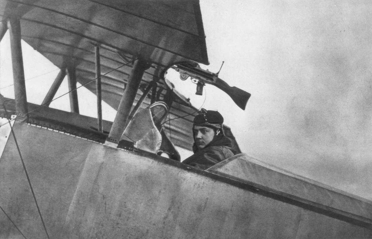 Georges Guynemer, francuski as myśliwski, c1916 autorstwa Unbekannt