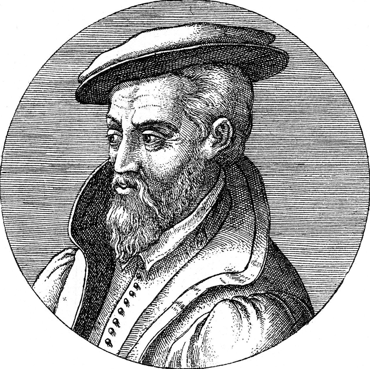 Georgius Agricola 1494-1555, niemiecki lekarz, mineralog i metalurg, c1890 autorstwa Unbekannt