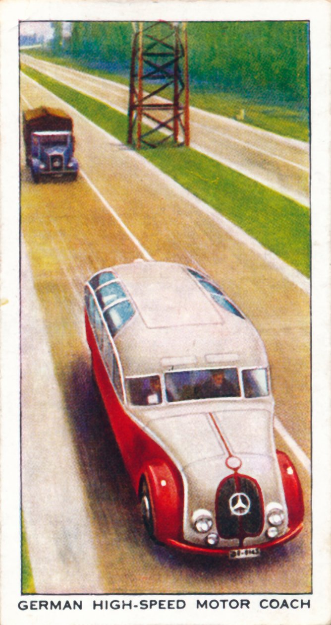 Niemiecki szybki autokar, 1938 autorstwa Unbekannt