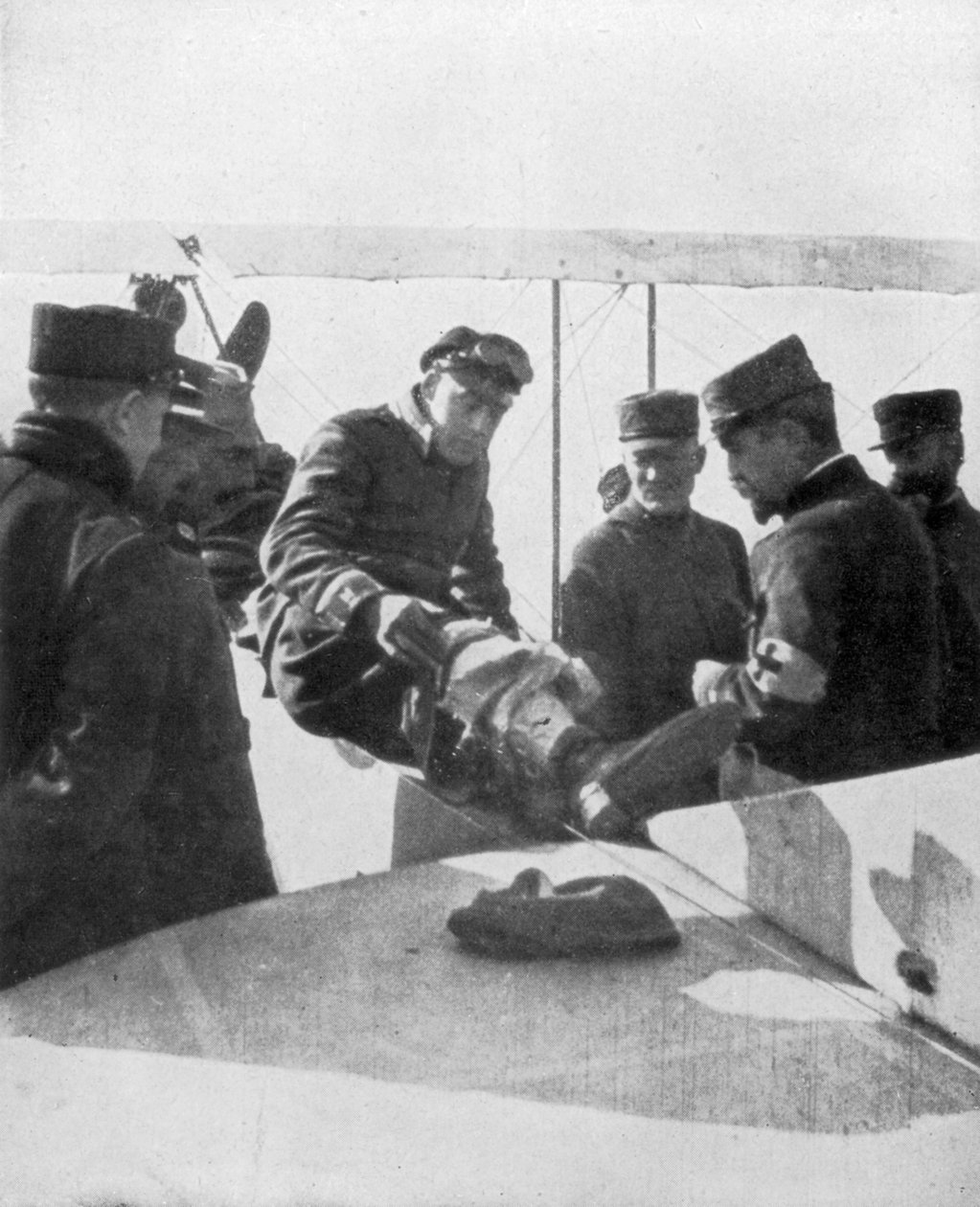 Niemieccy lotnicy zestrzeleni przez francuskiego asa Jeana Navarre, 1916 autorstwa Unbekannt
