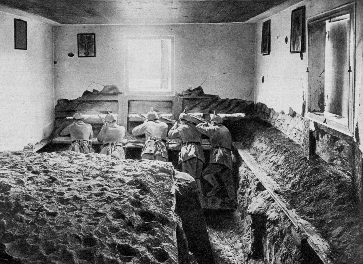 Niemiecka pozycja obronna nad Wisłą, Polska, I wojna światowa, 1915 autorstwa Unbekannt