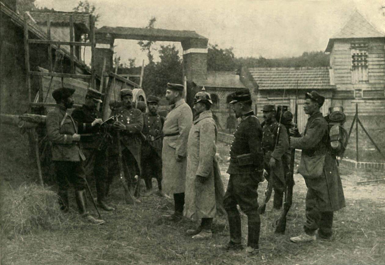 Więźniowie niemieccy, I wojna światowa, 1914, ok. 1920. autorstwa Unbekannt