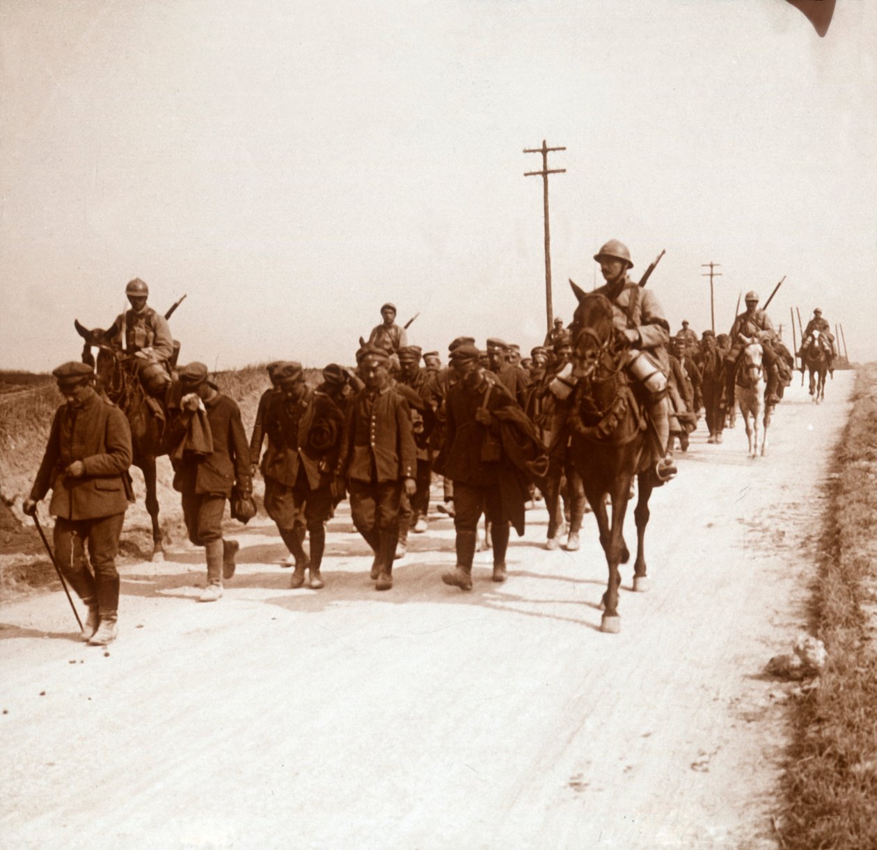 Więźniowie niemieccy, c1914-c1918 autorstwa Unbekannt