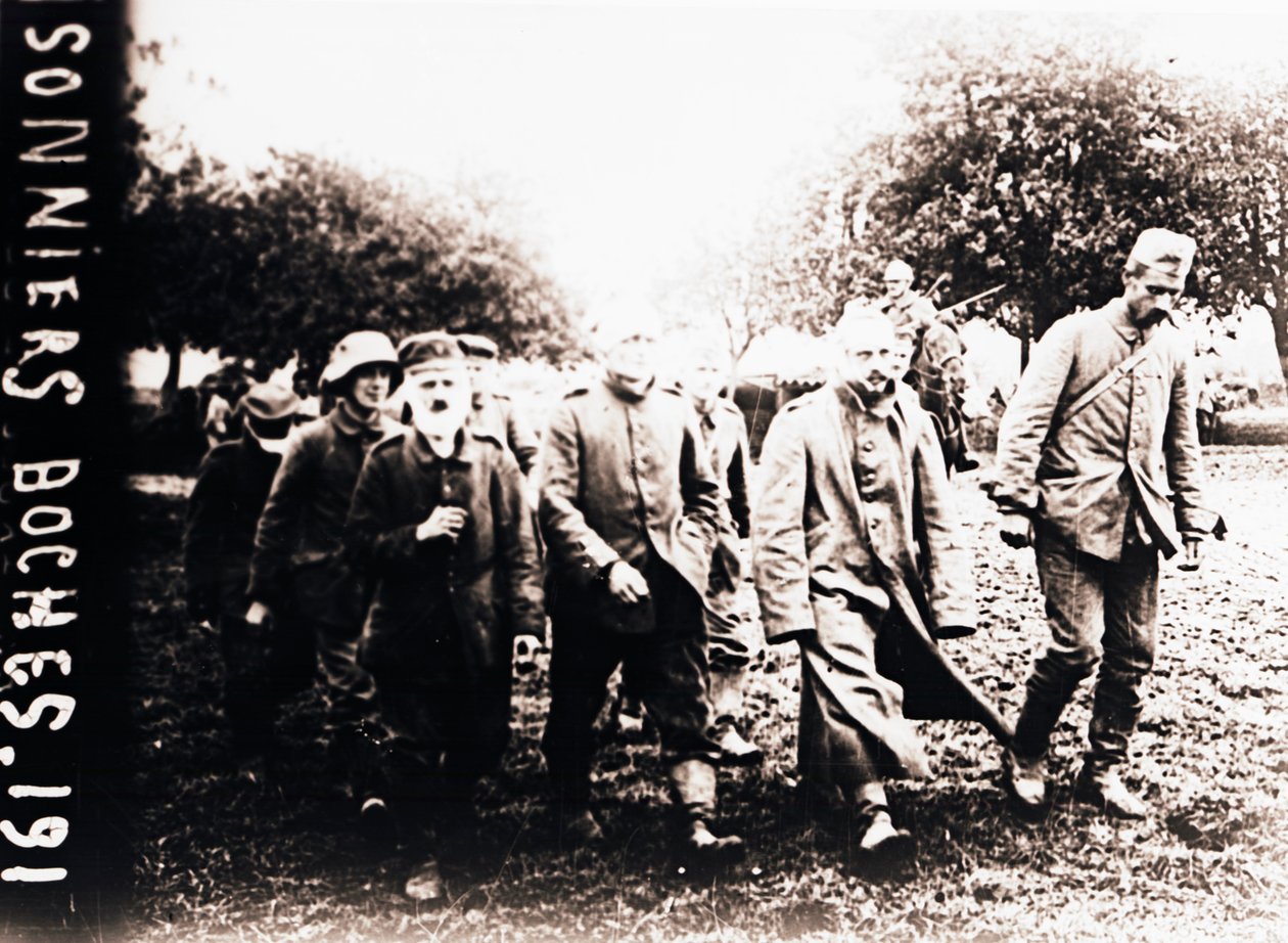 jeńcy niemieccy, c1914-c1918 autorstwa Unbekannt