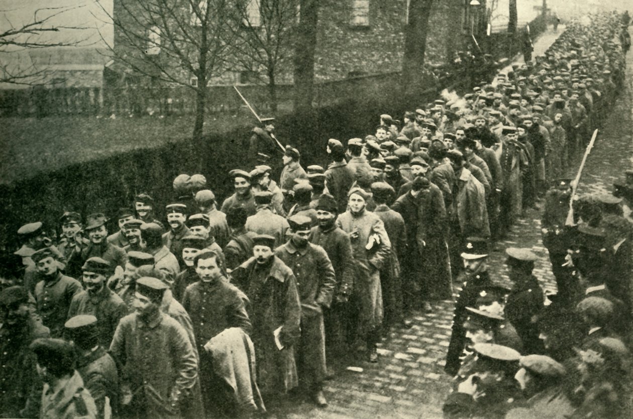 Niemieccy jeńcy wojenni w Wielkiej Brytanii, I wojna światowa, 1915, c1920. autorstwa Unbekannt