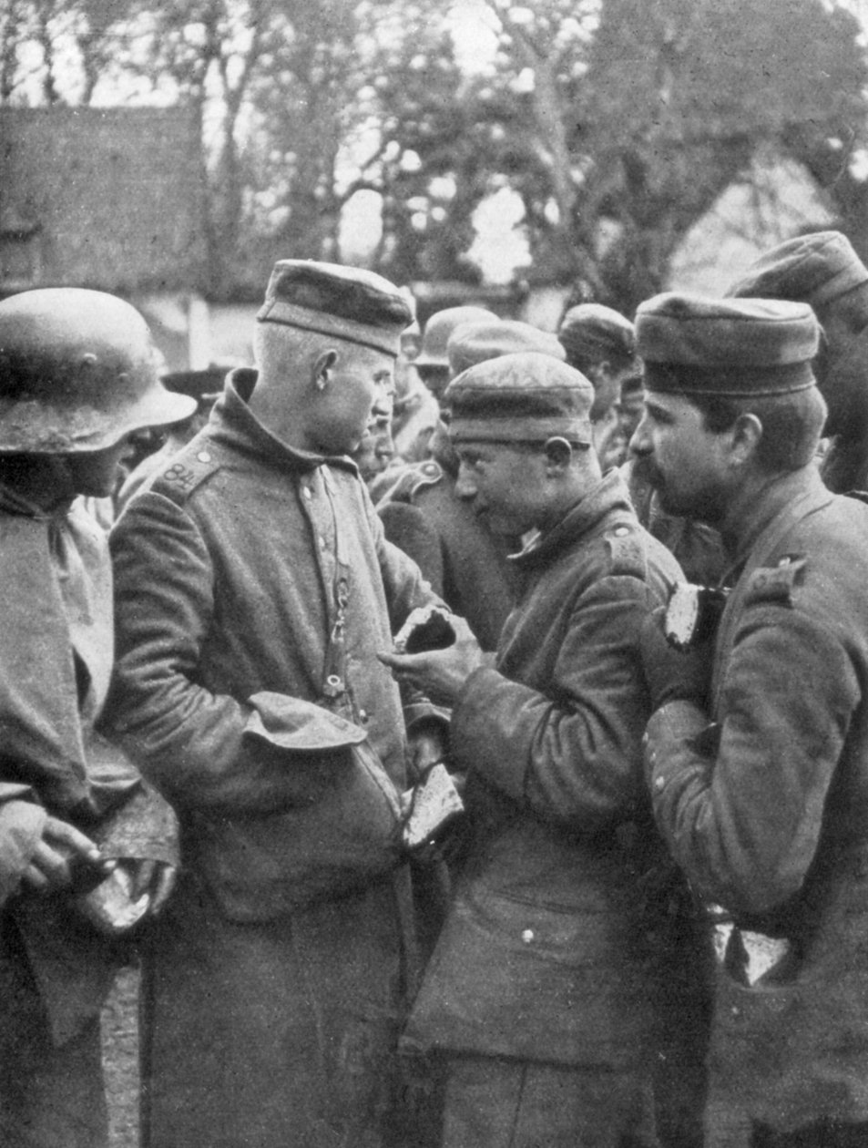 Więźniowie niemieccy wzięty 18 kwietnia 1918 r., Francja autorstwa Unbekannt