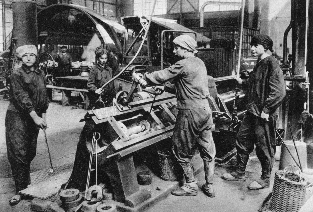 Niemiecka państwowa fabryka amunicji, I wojna światowa, 1917 autorstwa Unbekannt