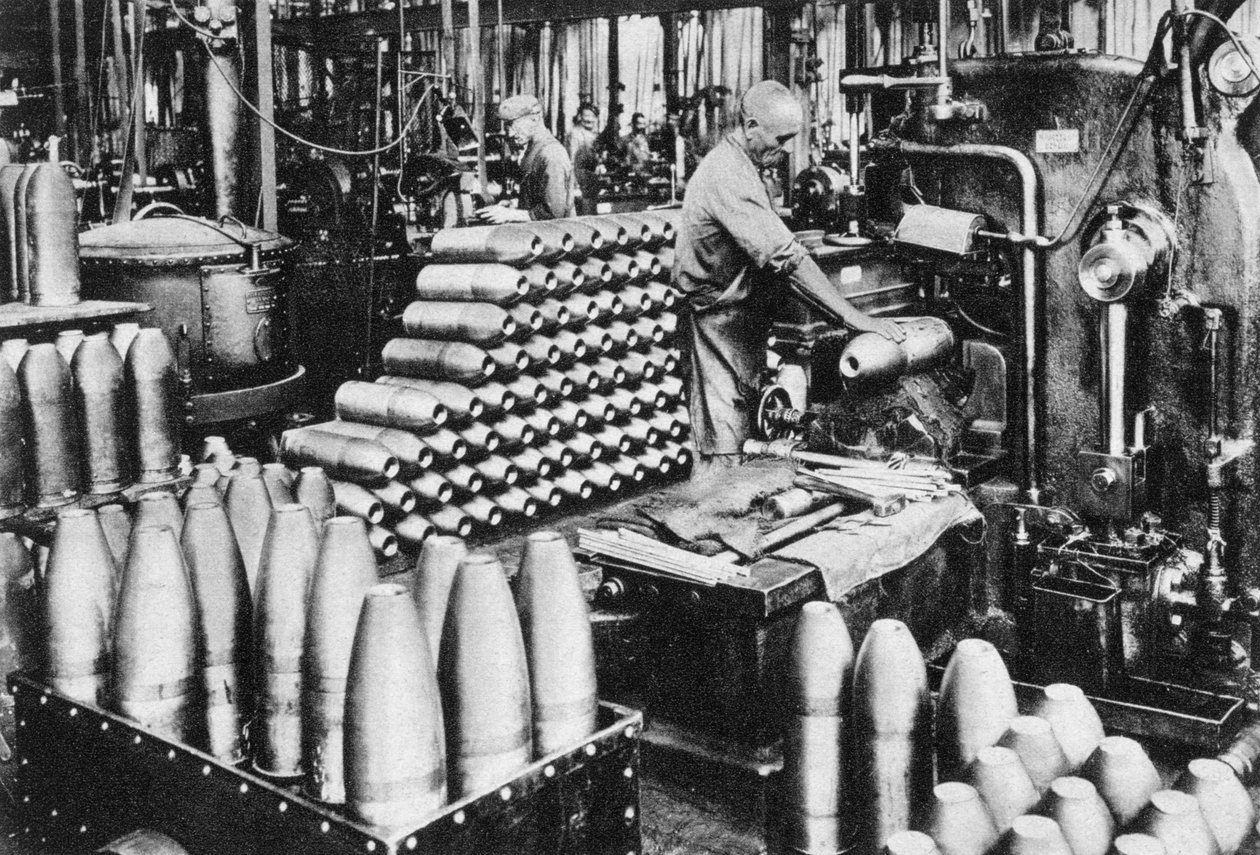Niemiecka państwowa fabryka amunicji, I wojna światowa, 1917 autorstwa Unbekannt