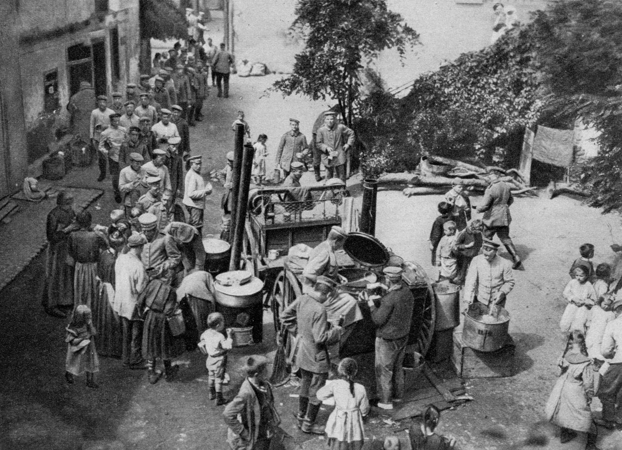 Niemiecka kuchnia objazdowa, Wogezy, Francja, I wojna światowa, 1916 autorstwa Unbekannt