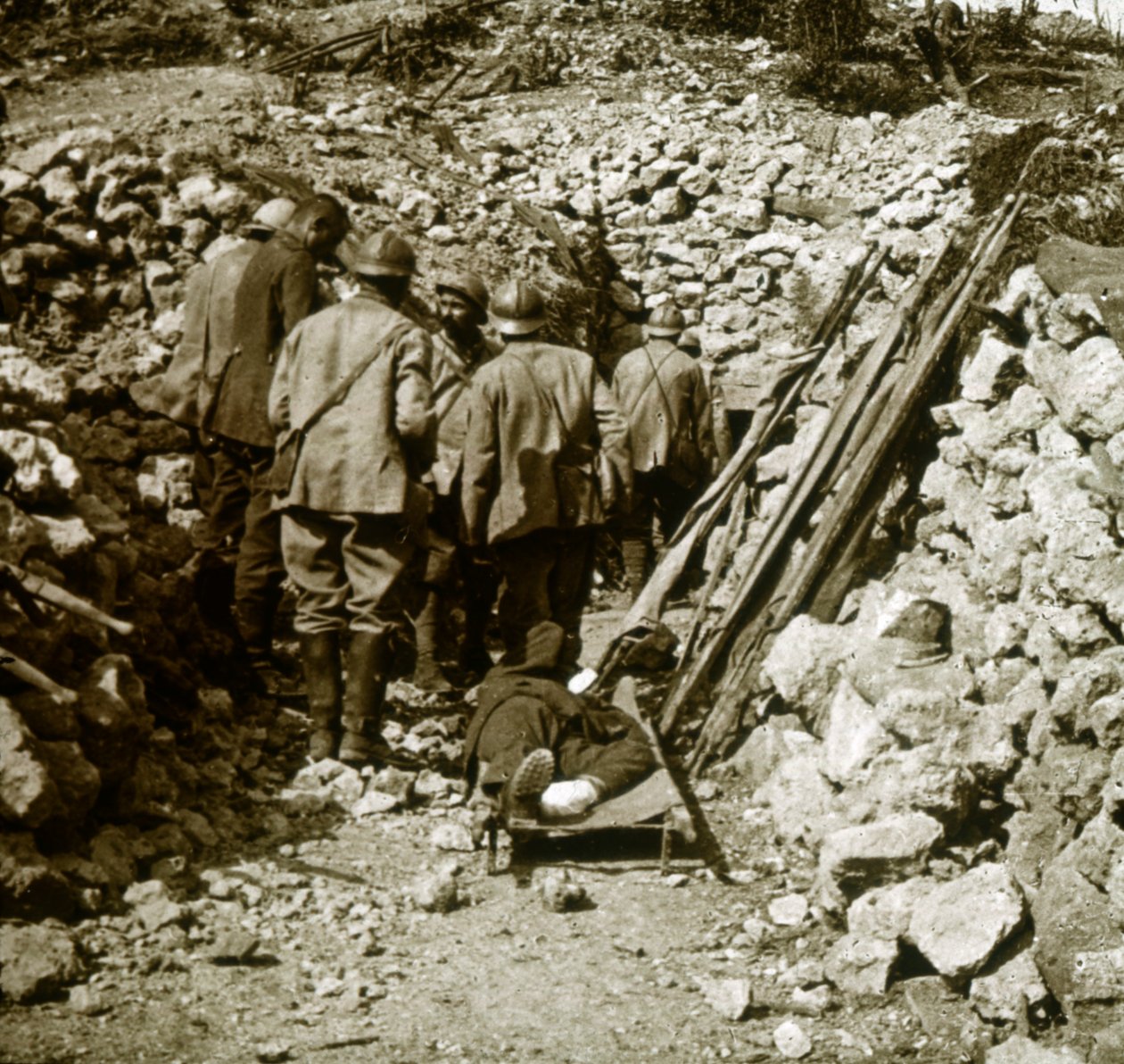 ranny niemiecki, c1914-c1918 autorstwa Unbekannt