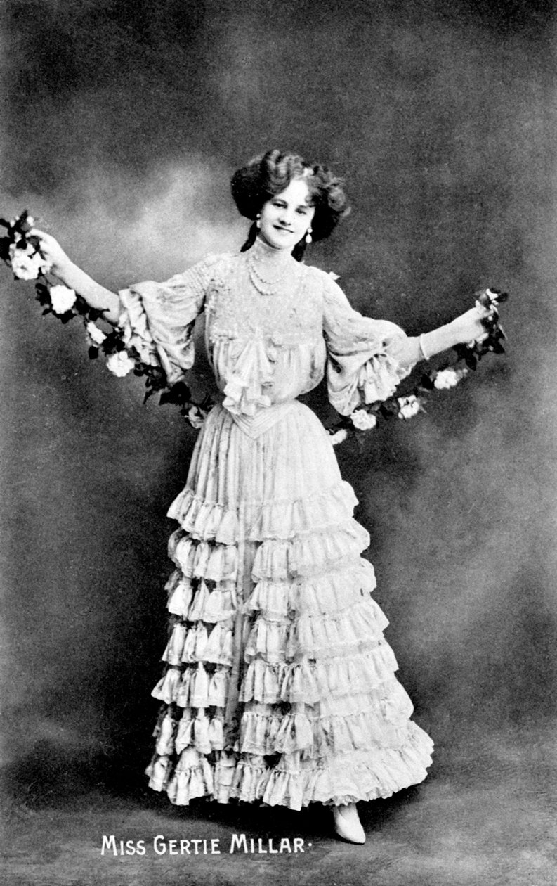 Gertie Millar 1879-1952, angielska aktorka, 1906 autorstwa Unbekannt