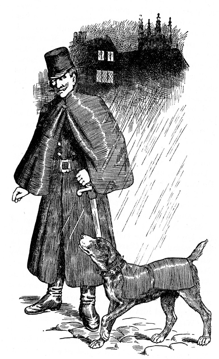 Pies policyjny w Gandawie, 1907. autorstwa Unbekannt