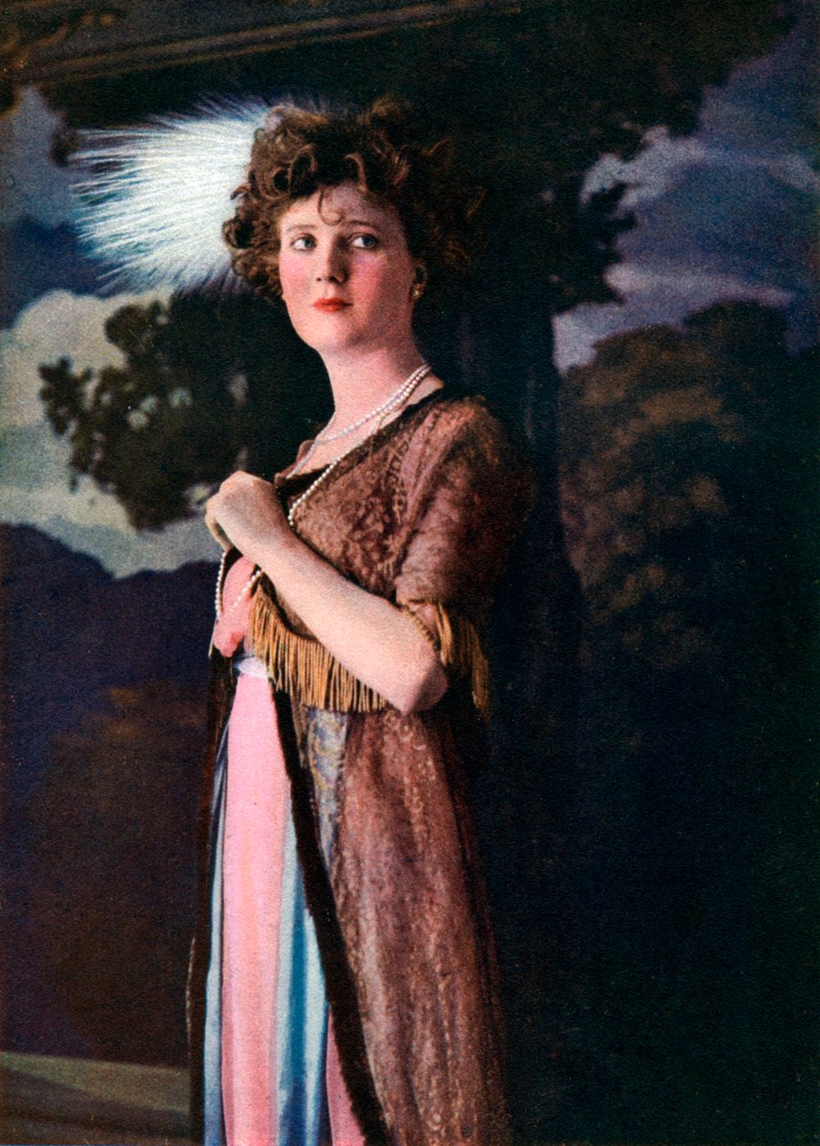 Gina Palerme, aktorka i tancerka, 1911-1912 autorstwa Unbekannt
