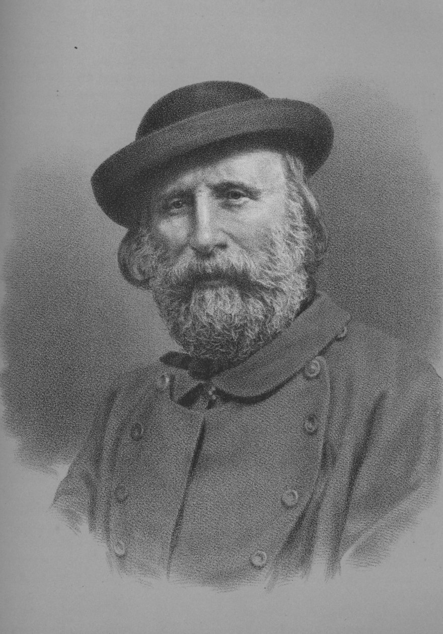 Giuseppe Garibaldi, włoski żołnierz i polityk, lata 1860 1936 autorstwa Unbekannt