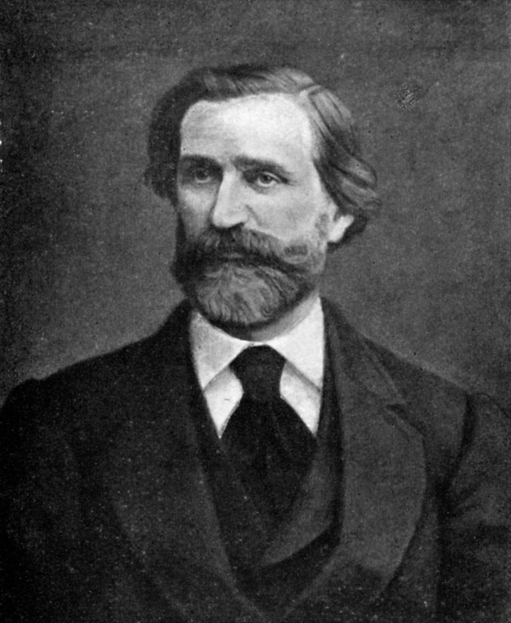 Giuseppe Verdi, włoski kompozytor, 1909 autorstwa Unbekannt