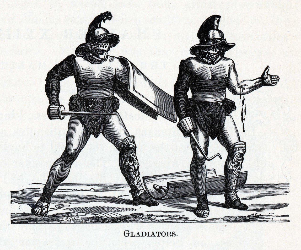 Gladiatorzy, 1882 autorstwa Unbekannt