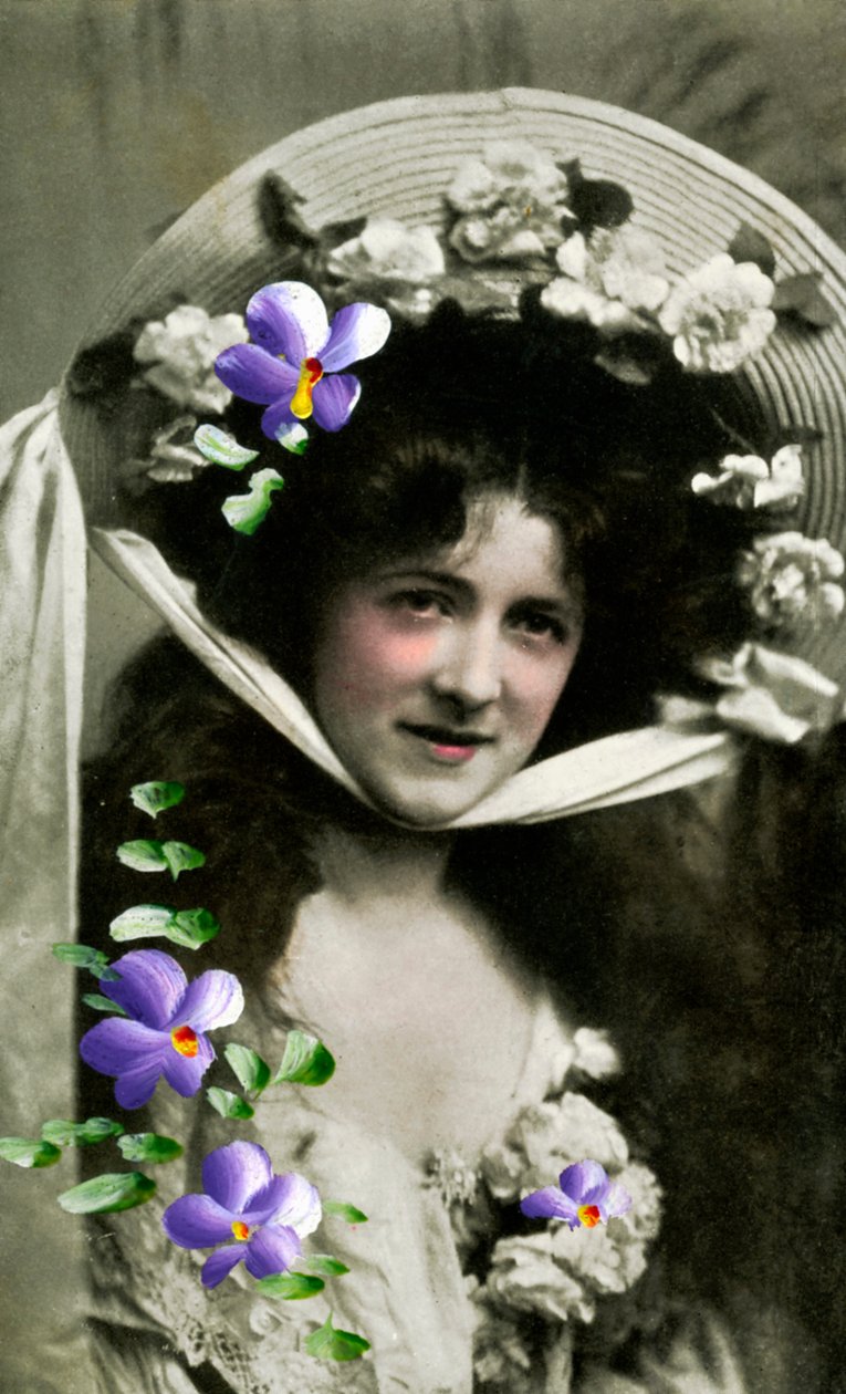Gladys Huxley, aktorka, 1908 autorstwa Unbekannt