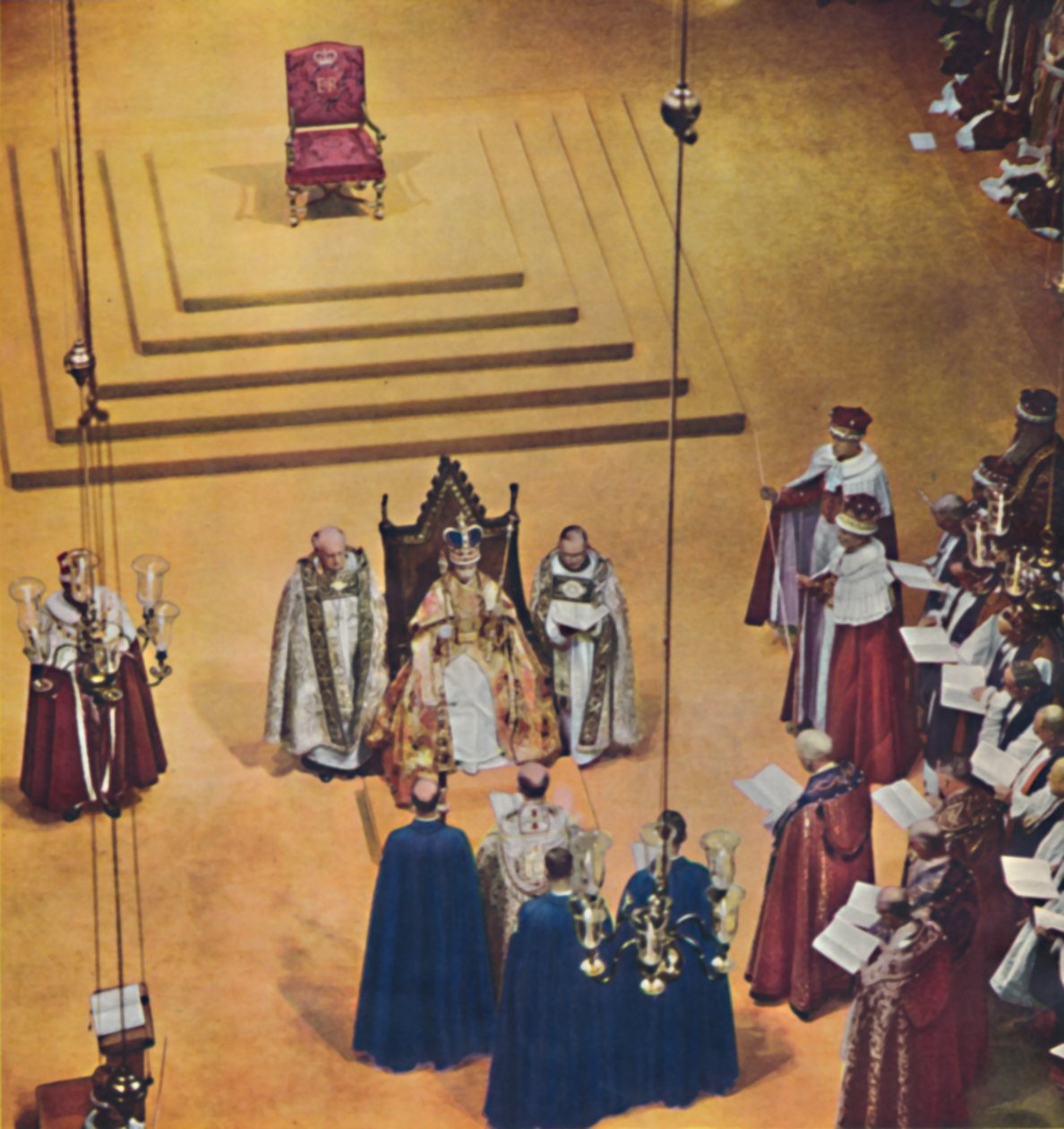 Bóg ukoronuje cię koroną chwały i sprawiedliwości, 1953 autorstwa Unbekannt
