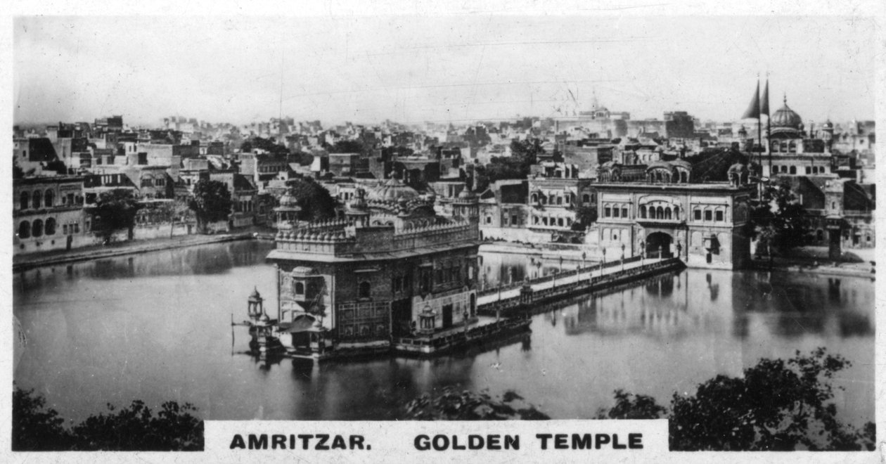 Złota Świątynia, Amritsar, Indie, ok. 1925 r. autorstwa Unbekannt