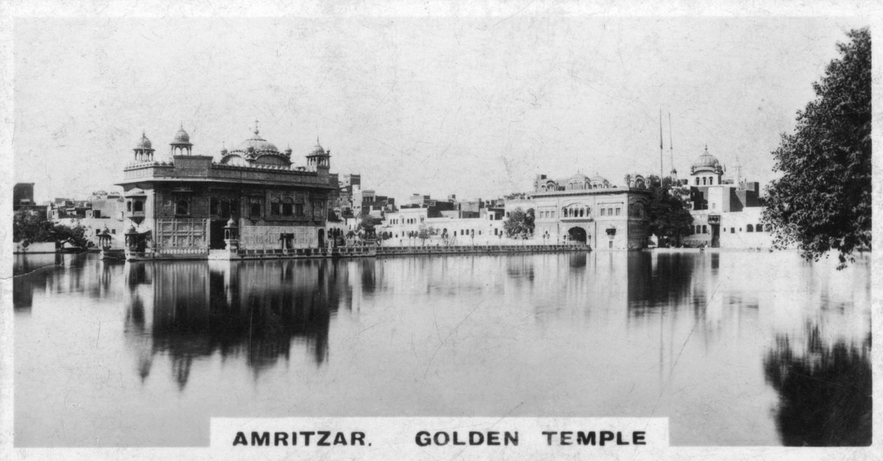 Złota Świątynia, Amritsar, Indie, ok. 1925 r. autorstwa Unbekannt