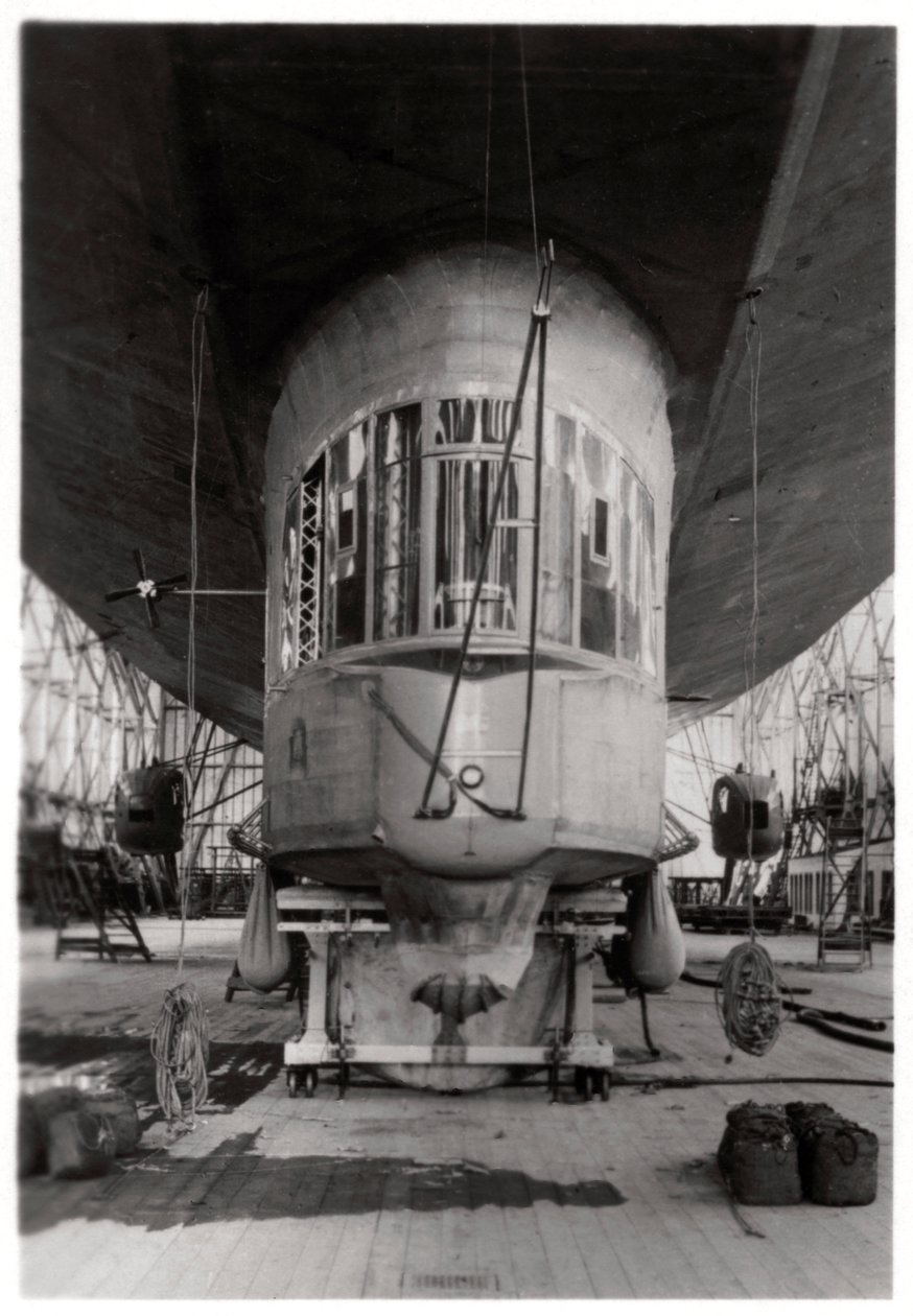 Gondola sterowca Zeppelin, Jezioro Bodeńskie, Niemcy, c1909-1933 1933 autorstwa Unbekannt