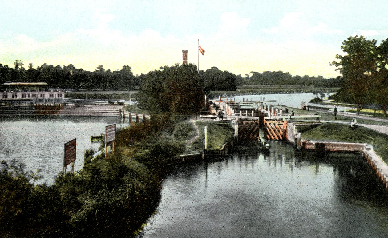 Zamek Goring, Oxfordshire, XX wiek autorstwa Unbekannt