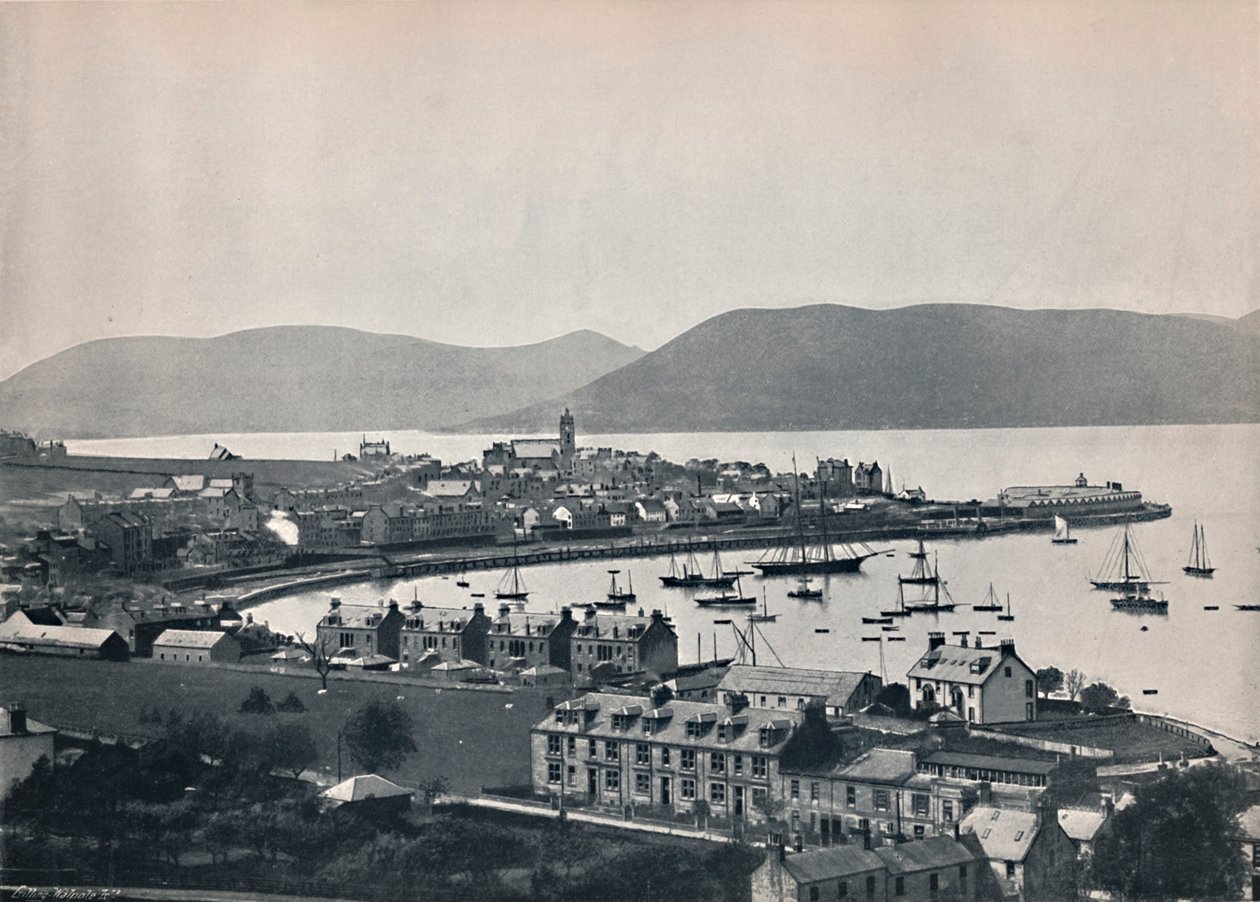 Gourock - Miasto i Port, 1895 autorstwa Unbekannt