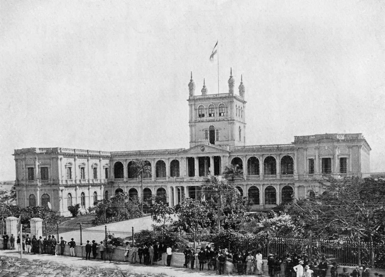 Dom Rządowy, Asuncion, Paragwaj, 1911 autorstwa Unbekannt