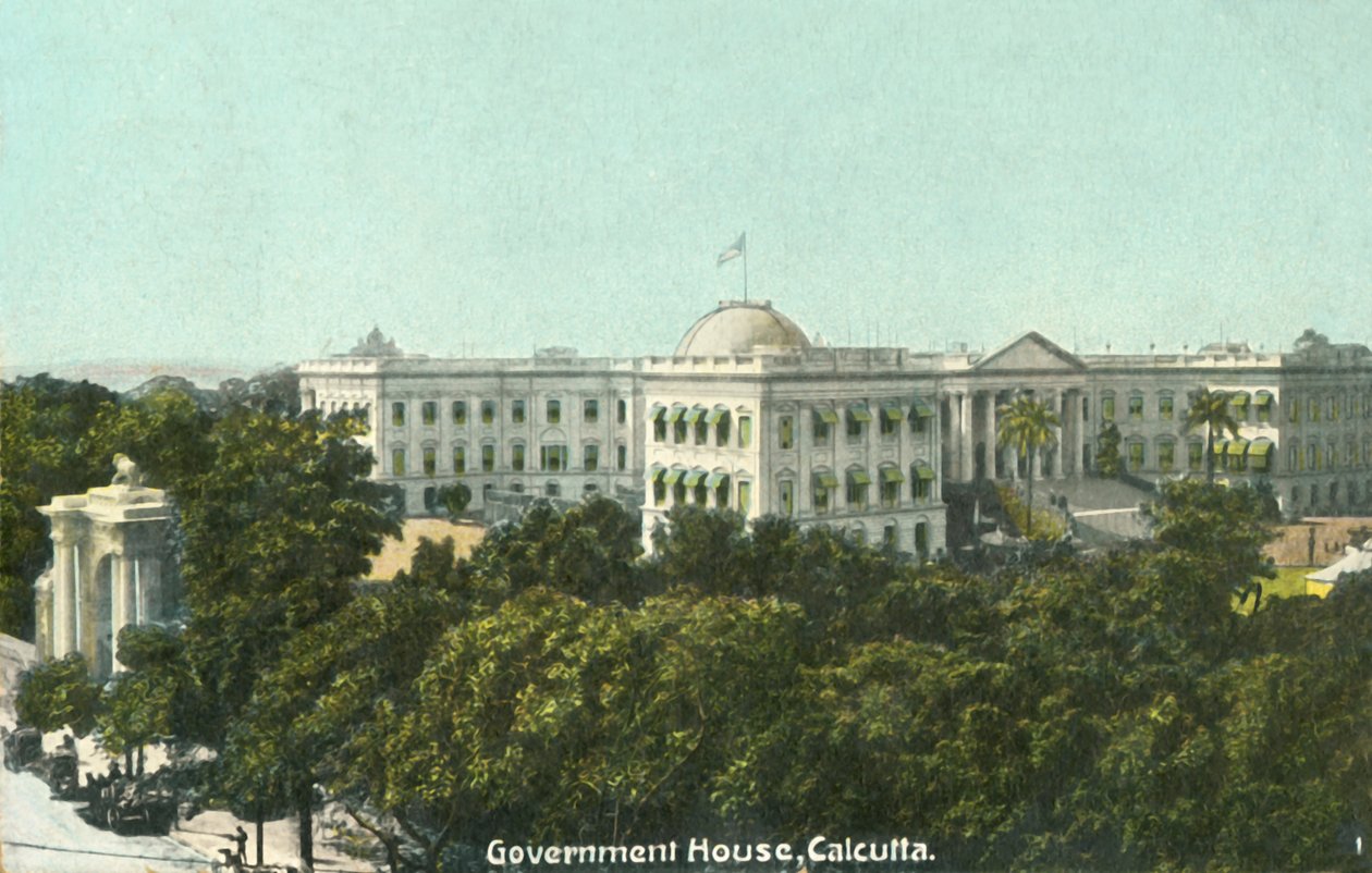 Dom Rządowy, Kalkuta, 1900. autorstwa Unbekannt