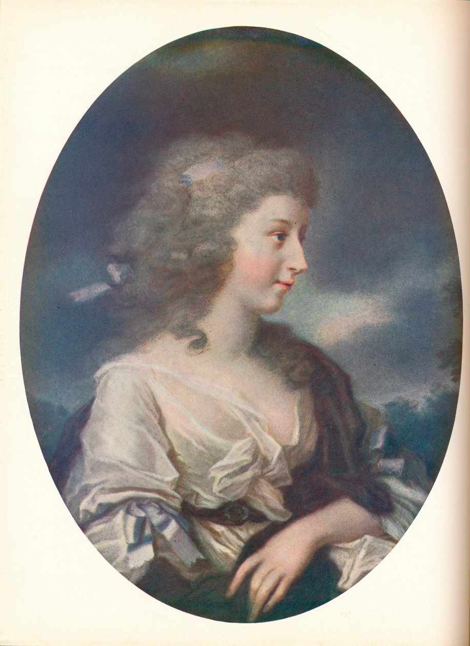 Grace Dalrymple Elliott 1758-1823 była szkocką towarzyską i kurtyzaną, 1906 autorstwa Unbekannt